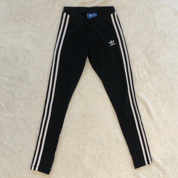 Adidas Striped Leggings XXS - Picture 1 of 4